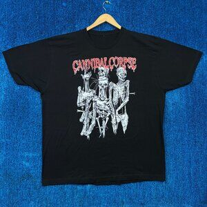 Cannibal Corpse European Tour Rock T-Shirt Size 3XL